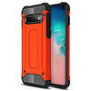 Military Defender Tough Shockproof Case for Samsung Galaxy S10 - Red